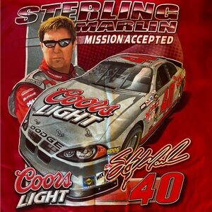 VINTAGE STERLING MARLIN MENS T-SHIRT